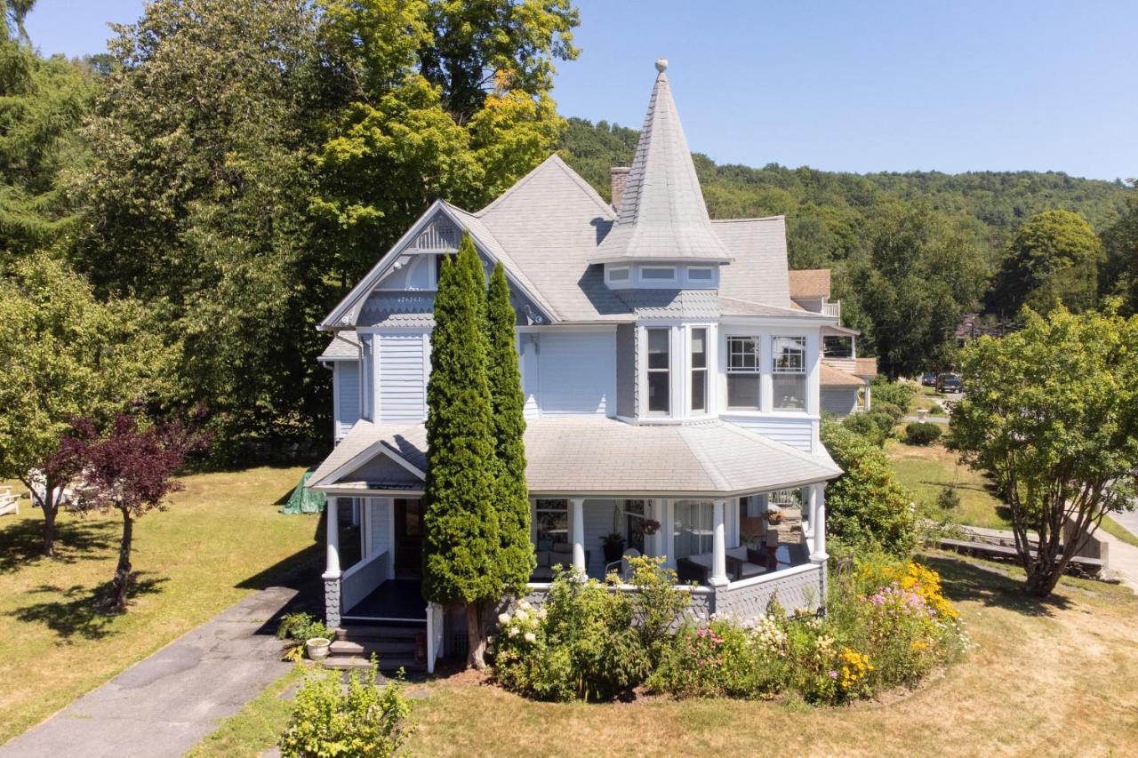Streamside Victorian Villa Margaretville Bagian luar foto